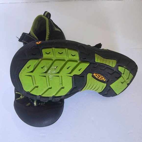 KEEN Kids Newport H2 Water Sandals 12 Athletic‎ Shoes Lime Green Sporty Water - Picture 4 of 7